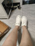 安踏兔子鞋丨關(guān)曉彤同款休閑鞋女鞋秋季厚底革面保暖小白鞋運動(dòng)老爹鞋 曬單實(shí)拍圖