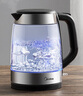 美的（Midea）電水壺熱水壺電熱水壺高硼硅玻璃1.7L大容量1800W透明暖水壺自動(dòng)斷電MK-SHJ1722 曬單實(shí)拍圖