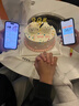 中國黃金冰川夜光情侶對戒活口純銀戒指一對戒指生日七夕情人節(jié)禮物送女友 冰川夜光情侶對戒【中金禮盒】 曬單實拍圖