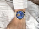 勞力士王子原裝機芯瑞士手表男士機械表夜光防水鎢鋼帶飛輪鏤空大數字男款表 R3263間金藍面 終身質(zhì)保 42mm 曬單實(shí)拍圖