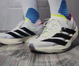 阿迪達斯 （adidas）男 跑步系列 ADIZERO TAKUMI SEN 11 跑步鞋 JH8659 白色  41  曬單實(shí)拍圖
