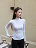 Teenie Weenie小熊女裝毛針織衫2025年秋季新款保暖舒適半高領(lǐng)毛衣 象牙白 M 曬單實(shí)拍圖