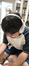 漫步者（EDIFIER）K710W 頭戴式調(diào)頻藍(lán)牙耳機(jī) 學(xué)習(xí)耳機(jī) 英語(yǔ)聽力考試耳機(jī) 網(wǎng)課專用 適用蘋果華為小米OPPO K710W沙灘白 曬單實(shí)拍圖
