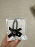 黎傾黑色絲絨蝴蝶結水鉆鴨嘴夾碎發(fā)高級輕奢感側邊劉海夾頂夾發(fā)卡發(fā)夾 曬單實(shí)拍圖