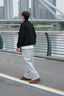 森馬（Semir）休閑褲男發(fā)熱抑菌針織衛褲寬松直筒褲25冬長(cháng)褲子百搭109725127104 曬單實(shí)拍圖