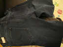勁霸男裝（K-Boxing）秋冬商務(wù)時(shí)尚加絨保暖牛仔褲NQRN3612 深蘭 36 曬單實(shí)拍圖