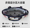 UEK小學(xué)生補習袋便攜兒童手提袋子可愛(ài)補課包斜挎包美術(shù)袋蝴蝶蘭 曬單實(shí)拍圖