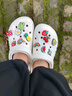 CROCS卡駱馳貝雅洞洞鞋沙灘鞋|10126 青花瓷藍-4JL 40(250mm) 曬單實(shí)拍圖