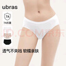 ubras純棉抗菌襠親膚透氣女士?jì)妊澲醒茄潱ㄈ龡l裝） 黑色+瓷肌色+白色 3條 M 曬單實(shí)拍圖