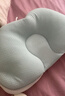 十月結晶嬰兒定型枕TPE軟管糾正頭型透氣不悶雙面可枕0-1歲 星際之旅36*28 曬單實(shí)拍圖