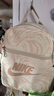 耐克女子實(shí)用寬敞雙肩包書(shū)包收納可調節肩帶舒適NIKE HV6622 126沙堆白/玫瑰金/玫瑰金 均碼 曬單實(shí)拍圖