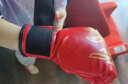 曼迪卡威（Mdikawe）拳擊手套專(zhuān)業(yè)兒童3-5-12歲成人散打泰拳搏擊格斗拳套訓練打沙袋 曬單實(shí)拍圖