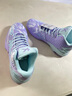 安踏KT3 Team籃球鞋男秋冬季湯普森防滑耐磨減震學(xué)生中幫實(shí)戰運動(dòng)鞋子 【KT3 TEAM中幫版】紫/冰川藍-2 42 (260mm) 曬單實(shí)拍圖
