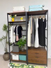 偉贊開(kāi)放式衣柜自制步入式衣帽間架子組合衣服貨架掛衣架落地臥室架子 曬單實(shí)拍圖