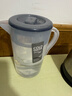 品恬家用塑料冷水壺帶刻度商用涼水壺超大容量泡茶桶量壺耐高溫奶茶店 灰色 2500ML 曬單實(shí)拍圖