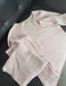 歐迪芬孕婦羊絨蠶絲保暖套裝女士仿德絨孕期哺乳產(chǎn)后喂奶月子服秋衣秋褲 曬單實(shí)拍圖