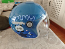 野馬（YEMA）3c認證兒童頭盔男孩女孩四季通用電動(dòng)摩托車(chē)安全帽3-6-12歲秋冬季3/4盔 268S 優(yōu)雅藍 曬單實(shí)拍圖