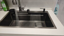 JOMOW廚房水槽洗菜盆大單槽多功能洗碗水槽304不銹鋼飛雨瀑布一體下盆 九牧王新技術(shù)瀑布款【PROMAX5.0】 75*45集渣加厚超耐磨耐刮 曬單實(shí)拍圖