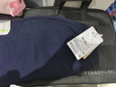水孩兒（SOUHAIT）童裝男童女童加絨褲子2025冬季新款兒童運動(dòng)褲百搭長(cháng)褲 藏藍SHTDND01CK625B09 140 曬單實(shí)拍圖
