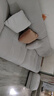 全友家居 奶油風(fēng)布藝沙發(fā)客廳家用小戶(hù)型直排貓抓布云朵沙發(fā)臥室家具 曬單實(shí)拍圖