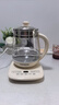 九陽(yáng)（Joyoung）0膠水養生壺 1.5L煮茶器 玻璃花茶壺 316不銹鋼燒水壺電熱水壺 WY301 曬單實(shí)拍圖
