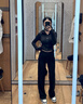 lululemon丨Throwback Still 女士運(yùn)動(dòng)長(zhǎng)褲 亞洲版型 LW5FX9A 黑色 M 曬單實(shí)拍圖