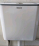 科固（KEGOO）蹲便器水箱沖便器大沖力 衛生間廁所蹲坑蹲廁通用沖水箱K7001 曬單實(shí)拍圖