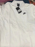 耐克(NIKE)男短袖T恤  POLO衫 純棉 運動(dòng)休閑簡(jiǎn)約 FN3895-100 白XL 曬單實(shí)拍圖