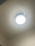 惠普普瑞護(hù)眼LED隱形扇葉餐廳遙控調(diào)光一體吊扇風(fēng)扇燈中山燈具包安裝 曬單實(shí)拍圖