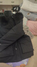 雅鹿貉子毛領(lǐng)工裝派克服羽絨服女冬季新款短款抽繩收腰大牌通勤外套 曬單實(shí)拍圖