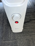 華生（WAHSON）油汀取暖器家用暖氣片迷你小型電暖氣烤火爐智能恒溫傾倒斷電辦公室電熱油丁電熱器 9片白色【書(shū)房/小臥室】1000W 【智能恒溫 | 傾倒斷電】 曬單實(shí)拍圖
