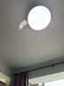 美的（Midea）風(fēng)扇燈餐廳吊扇燈led臥室燈隱形扇葉遙控三防燈具熟睡風(fēng)包安裝 曬單實(shí)拍圖