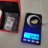 世紀緣黃金吊墜女蝶韻東方足金鑲嵌莫桑石項鏈生日禮物送女友 6.53g【贈國檢證書】 曬單實拍圖