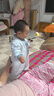 貝肽斯嬰兒睡袋胎脂皮恒溫兒童分腿睡袋嬰幼兒防踢被四季雙層 貝羽藍M 曬單實(shí)拍圖