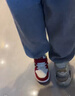 江博士學(xué)步鞋運動(dòng)鞋秋季男女童舒適休閑國貨兒童鞋B14243W001米/紅27 曬單實(shí)拍圖