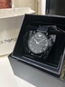 安普里奧·阿瑪尼（Emporio Armani）手表男士黑武士系列 曜黑皮帶休閑石英表生日禮物AR1918 曬單實(shí)拍圖