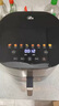 美的（Midea）小炎烤空氣炸鍋上下雙熱源 可視大視窗免翻面 家用多功能智能觸屏 6L實(shí)用大容量 金屬內腔 KZC6054 曬單實(shí)拍圖