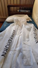 騎安雨衣雨褲套裝男女全身防暴雨電動(dòng)摩托車(chē)分體戶(hù)外騎行外賣(mài)騎手雨服 時(shí)尚白（雙帽檐+收納袋+鞋套） XL 曬單實(shí)拍圖