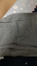 恒源祥【熱賣(mài)5W套】秋褲男棉質(zhì)單條保暖褲棉毛打底褲 男深灰-保暖單褲 曬單實(shí)拍圖
