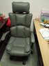 惠尋電競椅子游戲椅電腦椅家用舒適久坐老板辦公椅可躺人體工學(xué)沙發(fā)椅 深灰-科技布-蝶翼腰靠 曬單實(shí)拍圖