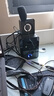 動感者電腦音響低音炮臺式機小型多媒體音箱筆記本家用藍牙桌面有線電競帶麥克風耳機一體 黑色標準版【送麥克風+耳機】 曬單實拍圖