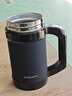 富光辦公保溫杯商務(wù)水杯子帶把手帶濾網(wǎng)茶杯304不銹鋼水杯壺黑色500ml 曬單實(shí)拍圖