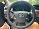 適用于豐田亞洲龍凱美瑞雷凌威蘭達RAV4榮放卡羅拉漢蘭達普拉多蘭德酷路澤真皮方向盤(pán)套 原裝-豐田【全皮】黑色 曬單實(shí)拍圖
