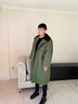 氧家大棉襖東北加厚 棉大衣男冬季冷庫防寒服勞保綠棉襖老式風(fēng)衣東北 【新白棉】保暖羊毛布大衣 XS 大160-190斤身高165-190 曬單實(shí)拍圖