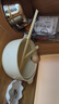 柏登居新款ins陶瓷泡面碗帶蓋高顏值餐具學(xué)生宿舍防燙小眾用方便面碗 約750ml泡面碗+蓋+勺+筷子 曬單實(shí)拍圖