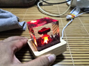 廣島之戀小夜燈手作樹(shù)脂原子彈氫彈爆炸蘑菇云裝飾品禮物擺件 小夜燈擺件-方體蘑菇云5cm 曬單實(shí)拍圖