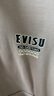EVISU男士雙家花休閑連帽休閑衛衣2EAHTM3SW1076RXCT 卡其色 L （建議選小1-2尺寸） 曬單實(shí)拍圖