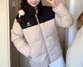 駱駝（CAMEL）火爐羽絨服女男戶(hù)外防潑水90%絨子外套 J34CR0L8635B 寶寶藍 XL 曬單實(shí)拍圖