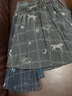 PORTS寶姿女裝夏季時(shí)尚“星海格紋”百褶拼接半身裙SM8S016MPP078 星際藍 XS (2) 曬單實(shí)拍圖