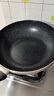 炊大皇 炒鍋不粘鍋 易潔輕量平底炒菜鍋煎鍋28cm 電磁爐通用 極皇JH28CG 曬單實(shí)拍圖